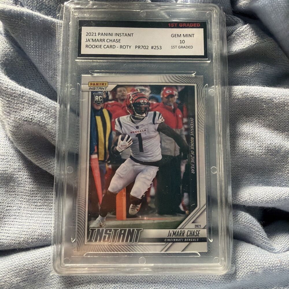 2021 Panini Instant NFL Ja'Marr Chase #253 /702 (RC)